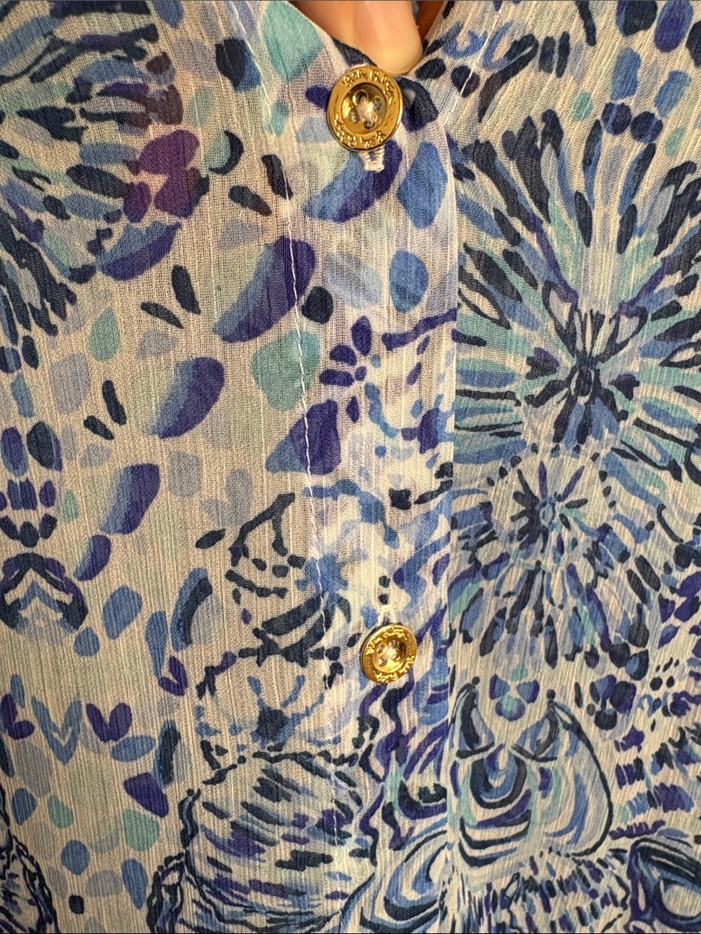Lily Pulitzer Natalie Maxi Cover Up - Picture 8 of 9